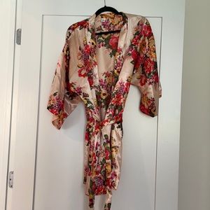 Silk robe